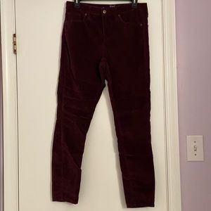 Velvet high rise skinny jeans